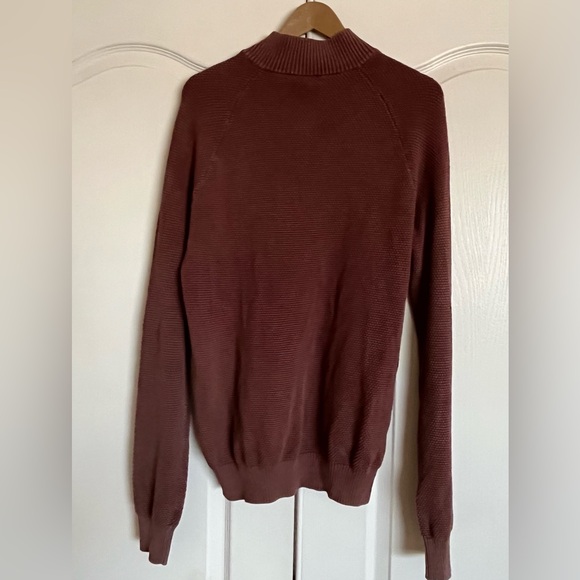 Madda Fella Men’s Quarter zip sweater in Medium size - Picture 3 of 5